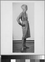 Black and white photographs of Cashin's ready-to-wear designs for Sills and Co