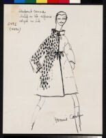 Cashin's ready-to-wear design illustrations for Sills and Co., 2 labeled for "Vogue."