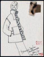 Cashin's illustrations of ready-to-wear designs for Russell Taylor, Fall 1979 collection. f01-04