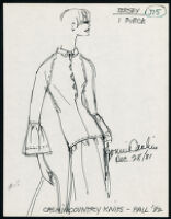 Cashin's illustrations of ready-to-wear designs for Russell Taylor. b058_f09-12