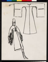 Cashin's ready-to-wear design illustrations for Sills and Co., 2 labeled for "Vogue."