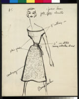 Cashin's illustrations of knit ensembles designed for Guttman Brothers. f01-06