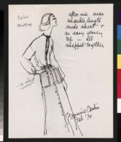 Cashin's ready-to-wear design illustrations for Sills and Co