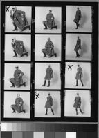 Contact sheets of Cashin's ready-to-wear designs for Sills and Co. Folder 2 of 2