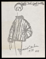 Cashin's illustrations of fur coat designs for R.R.G. f02-25