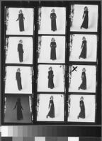 Contact sheets of Cashin's ready-to-wear designs for Sills and Co. Folder 2 of 2