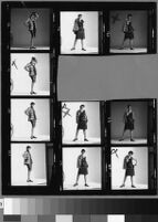 Contact sheets of Cashin's ready-to-wear designs for Sills and Co. Folder 1 of 2