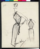 Cashin's illustrations of knit ensembles designed for Guttman Brothers. f07-02