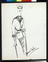 Cashin's illustrations of jacket and coat designs for Sills and Co. f05-07