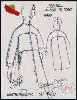 Cashin's illustrations of ready-to-wear designs for Russell Taylor, Spring 1980 - 1981 collection. b048_f05-21