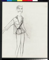 Cashin's illustrations of swimwear and active wear designs. b069_f01-02