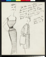 Cashin's illustrations of evening wear designs for Sills and Co. f09-05