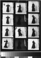 Contact sheets of Cashin's ready-to-wear designs for Sills and Co. Folder 2 of 2