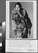 Black and white photographs of Cashin's fur coat designs for R.R.G