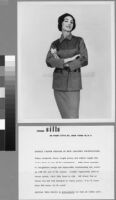 Black and white photographs of Cashin's ready-to-wear designs for Sills and Co