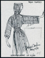 Cashin's illustrations of ready-to-wear designs for Russell Taylor, Spring 1982 collection. f01-08