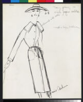 Cashin's illustrations of coat designs for Siggy. f03-10