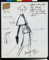 Cashin's ready-to-wear design illustrations for Sills and Co