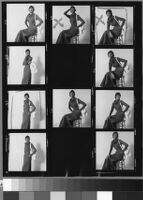 Contact sheets of Cashin's ready-to-wear designs for Sills and Co. Folder 3 of 3