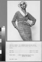 Black and white photographs of Cashin's ready-to-wear designs for Sills and Co