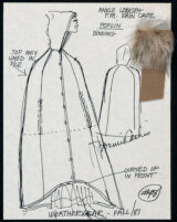 Cashin's illustrations of ready-to-wear designs for Russell Taylor, Fall 1981 collection. b050_f02-10