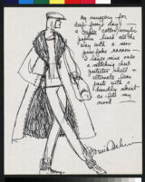 Cashin's ready-to-wear design illustrations for Russell Taylor