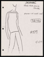 Cashin's illustrations of knitwear designs. b188_f08-20