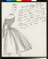 Cashin's illustrations of evening wear designs for Sills and Co. f09-04