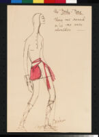 Cashin's illustrations of handbag designs for Meyers