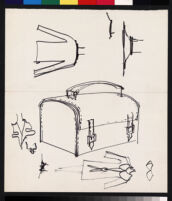 Cashin's illustrations of handbag designs for Coach (handbags only)