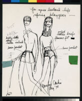 Cashin's ready-to-wear design illustrations for Sills and Co