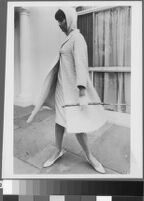 Black and white photographs of Cashin's ready-to-wear designs for Sills and Co