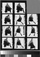 Contact sheets of Cashin's ready-to-wear designs for Sills and Co