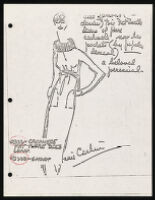 Cashin's illustrations of knitwear designs. b188_f08-14