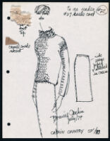 Cashin's illustrations of ready-to-wear designs for Russell Taylor, Spring 1980 collection. b055_f06-08