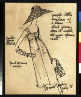 Cashin's ready-to-wear design illustrations for Sills and Co