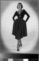 Black and white photographs of Cashin's ready-to-wear designs for Adler and Adler