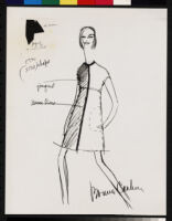 Cashin's ready-to-wear design illustrations for Sills and Co., 2 labeled for "Vogue."