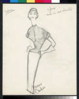 Cashin's illustrations of knit ensembles designed for Guttman Brothers. f08-06