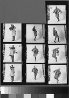 Contact sheets of Cashin's ready-to-wear designs for Sills and Co. Folder 2 of 2