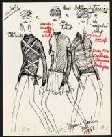 Cashin's illustrations of knitwear designs. b183_f12-01