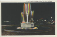 Electric Fountain, Beverly Hills, California