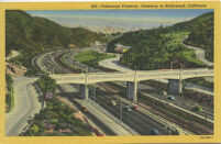 Cahuenga Freeway, Gateway to Hollywood, California