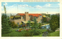 Residence of the Late Wallace Reid, Hollywood, California