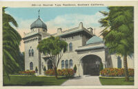 A Moorish Type Residence, Southern California