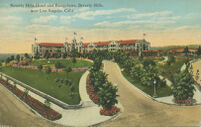 Beverly Hills Hotel and Bungalows, near Los Angeles, California