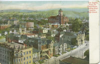 Los Angeles from the Court House, looking West towards High School