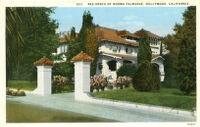 Residence of Norma Talmadge, Hollywood, California