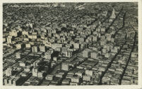 Aerial View of los Angeles, Cal