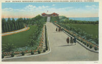 Entrance, Bernheimer's Chinese Gardens, Pacific Palisades, Santa monica, California